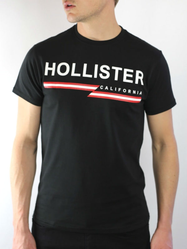 hollister t shirt black